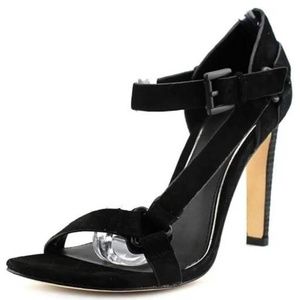 Elie Tahari Tornado' Suede Leather Sandal